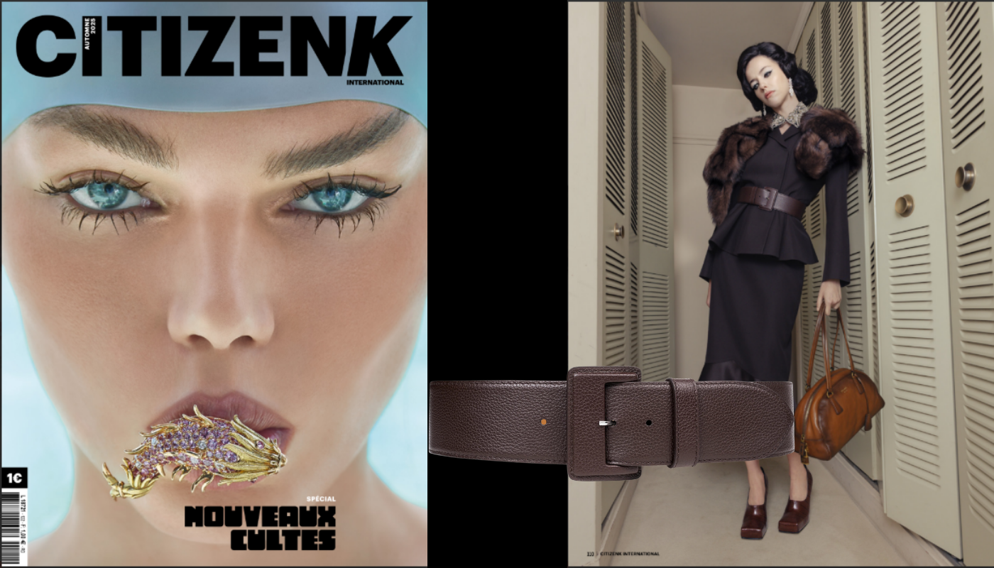 L’élégance du total look marron