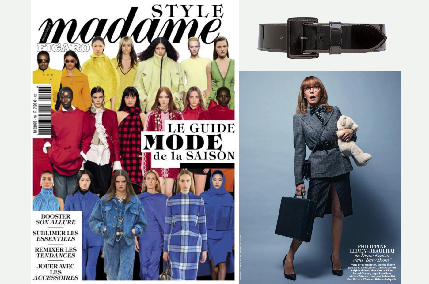 La ceinture, l’atout chic du tailleur