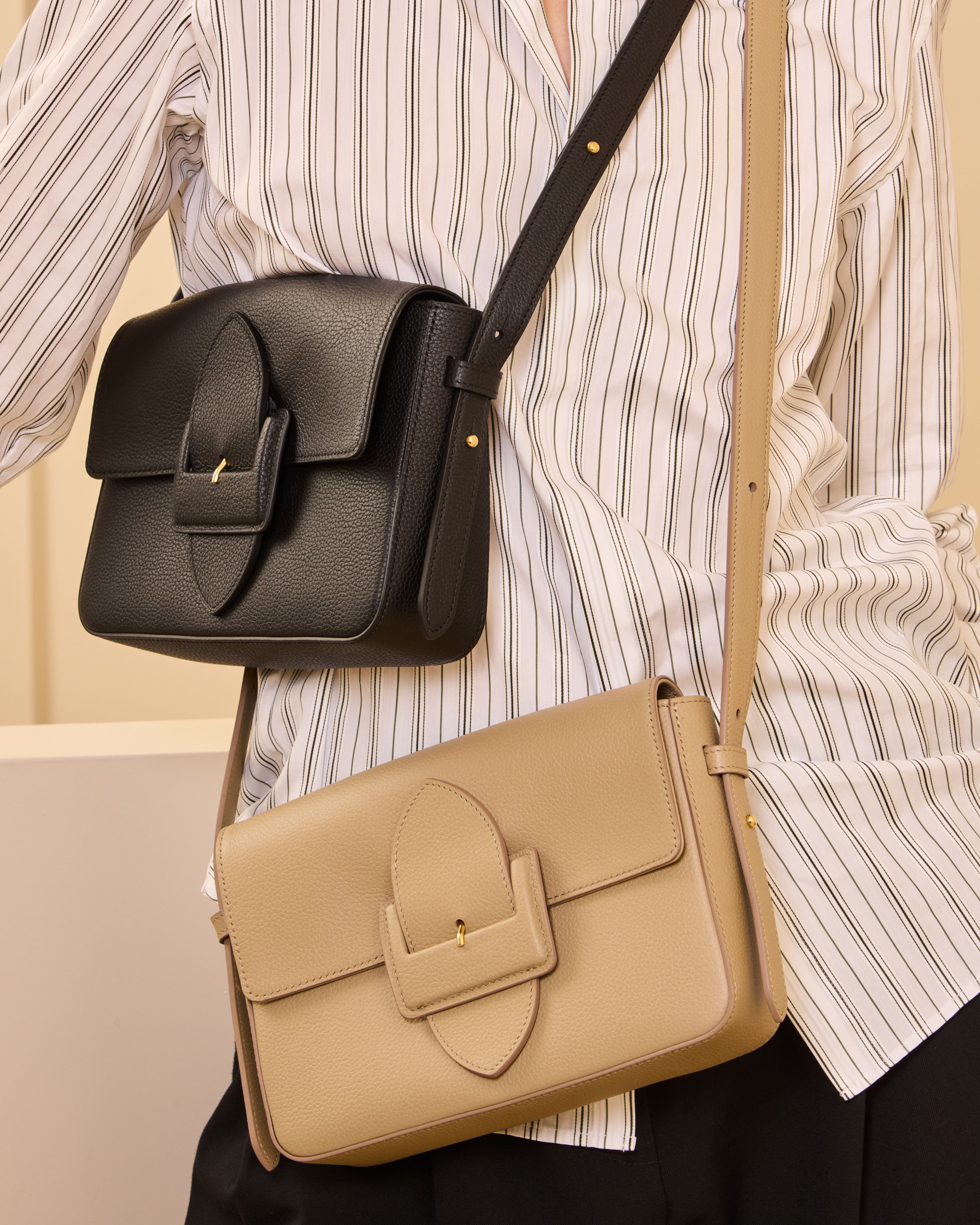 Handbag Le Merveilleux grained leather