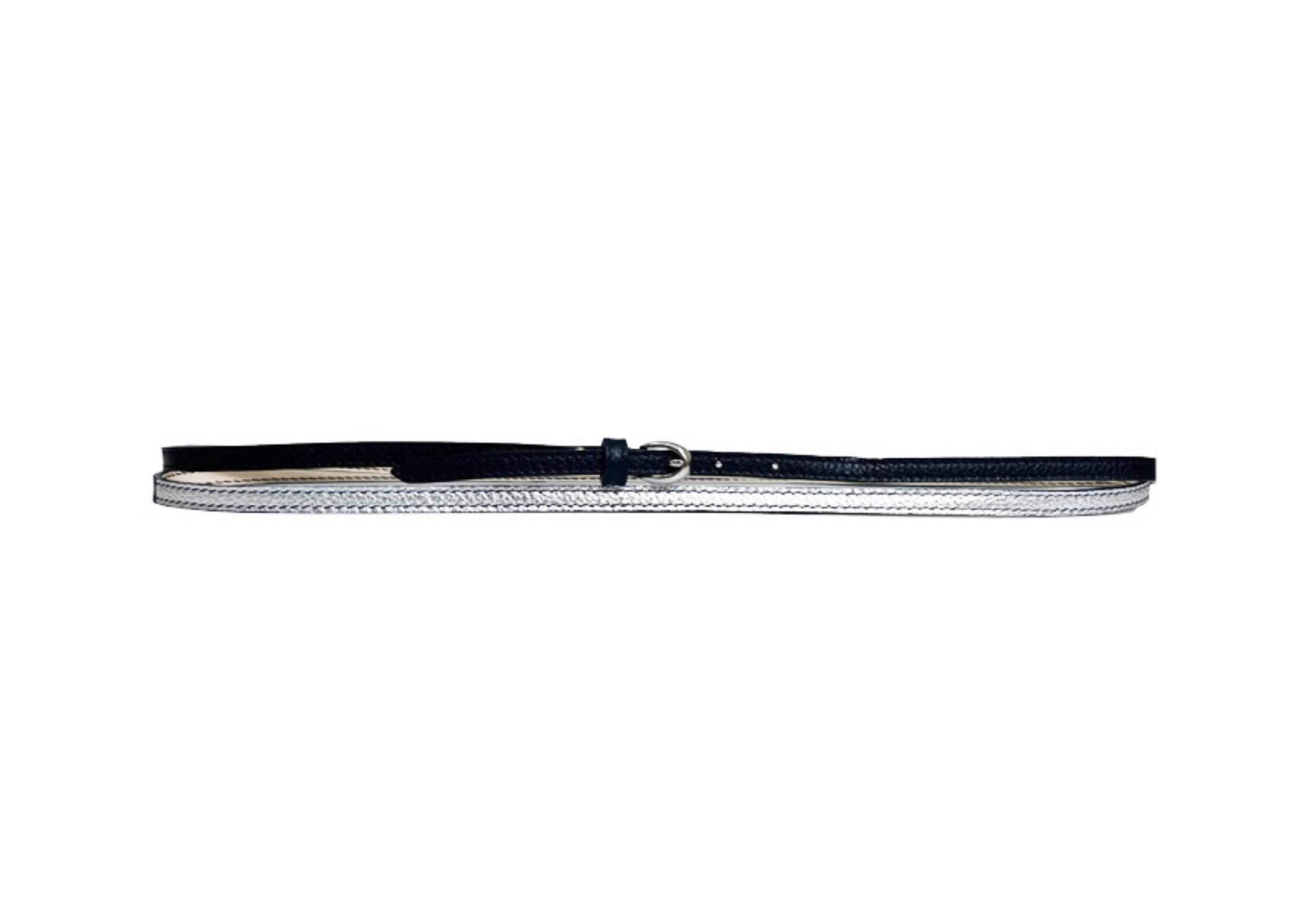 Ceinture MV05 Marine / Argent