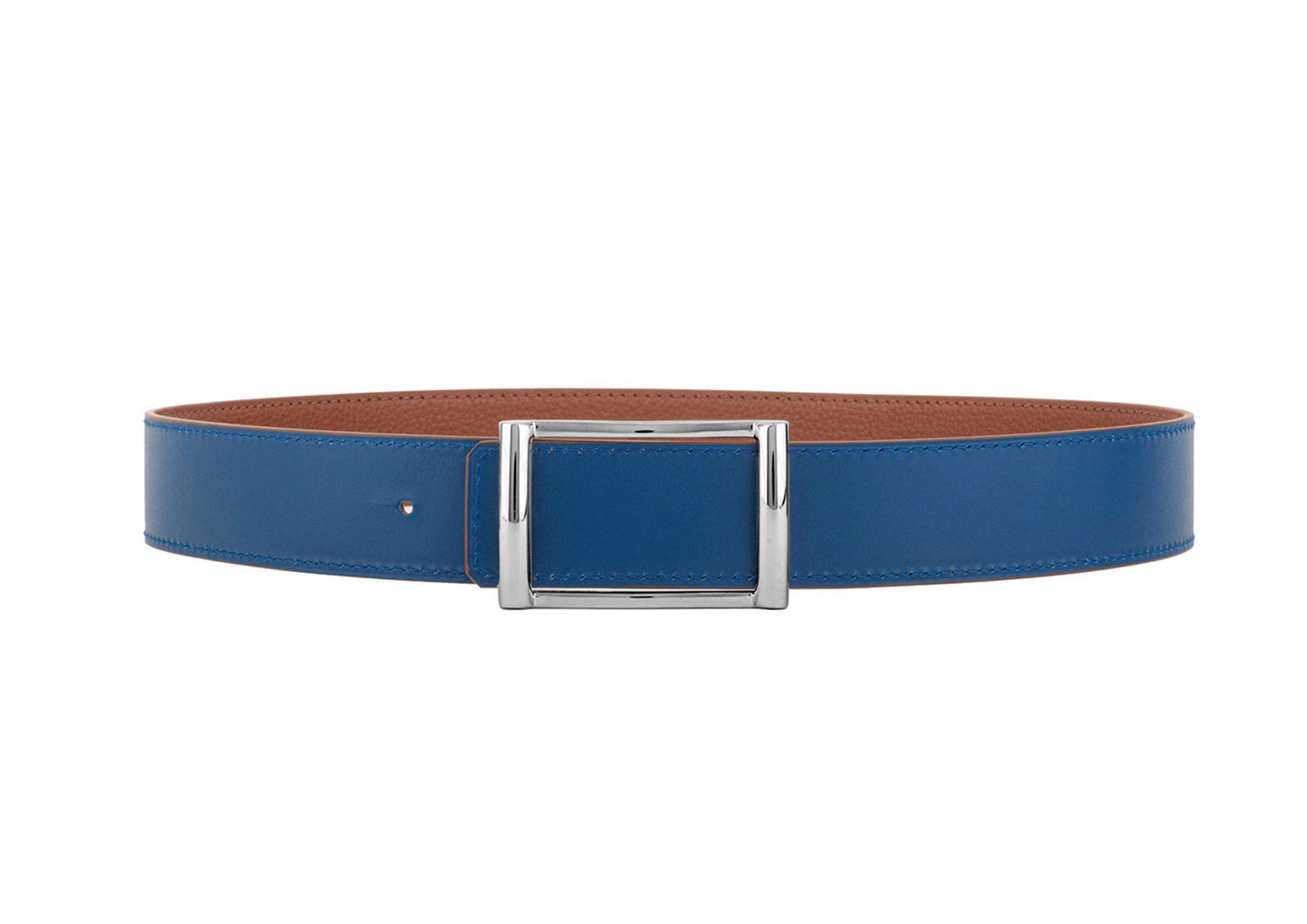 Ceinture MV131 Havane / Bleu