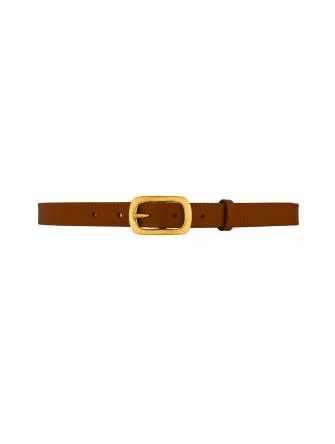 Abaco Paris Genuine Leather Brown Belt Made in France