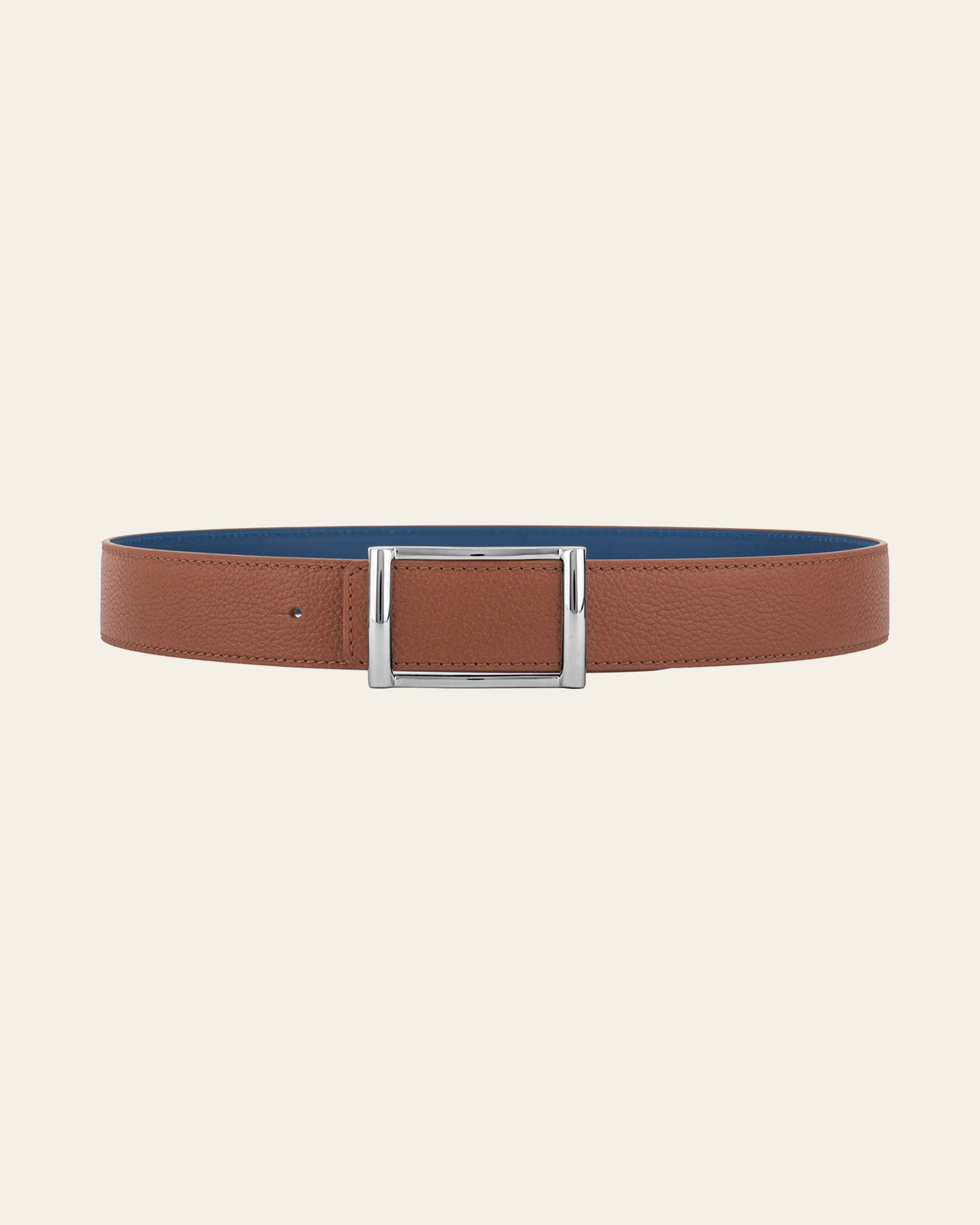 Ceinture MV131 Havane / Bleu