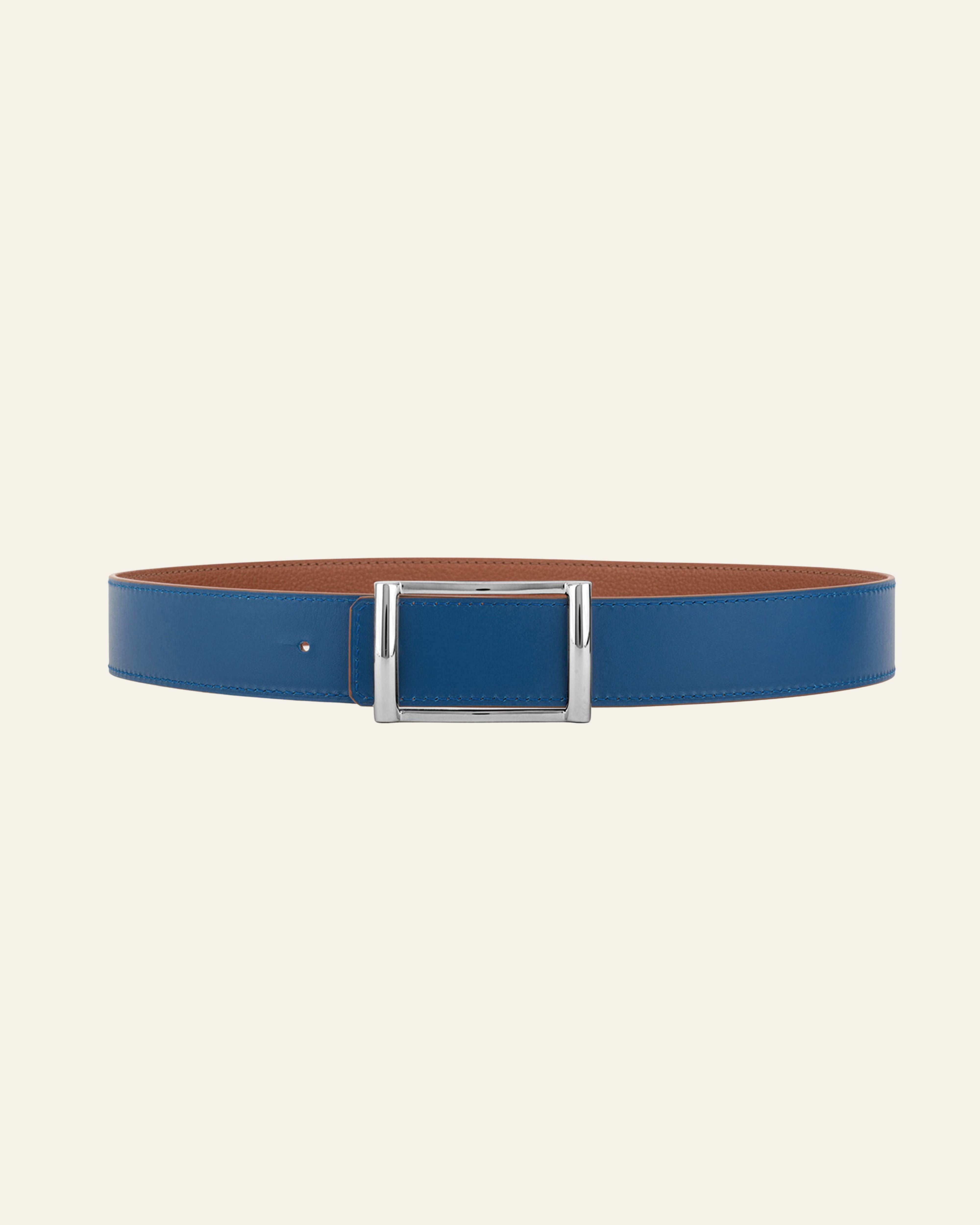 Ceinture MV131 Havane / Bleu
