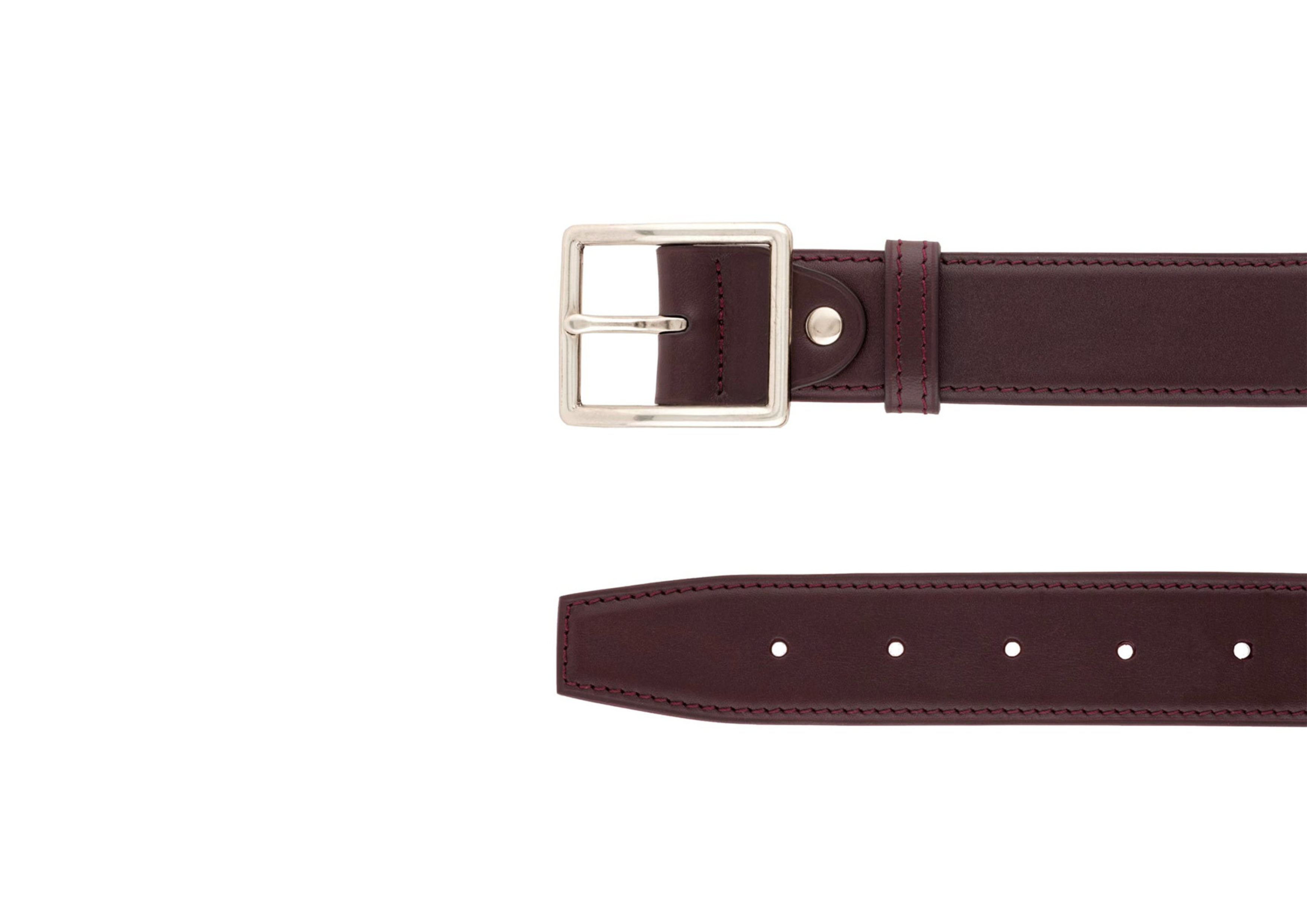 MV164 Belt Burgundy