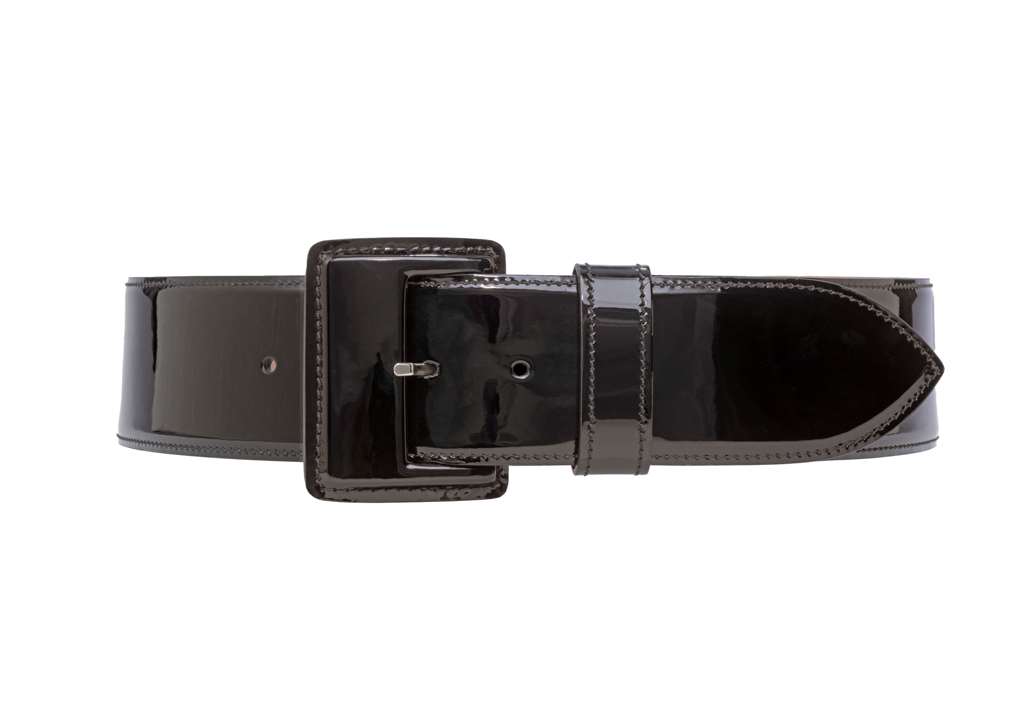 Ceinture vernis noir hotsell